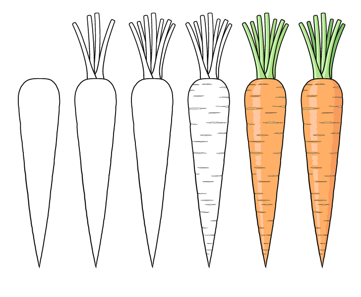 Porkkana idea 2 piirustus