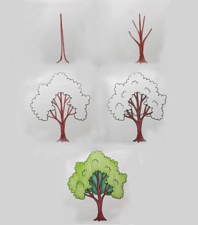 Puu idea (13) piirustus