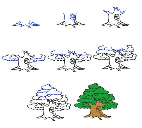 Puu idea (18) piirustus