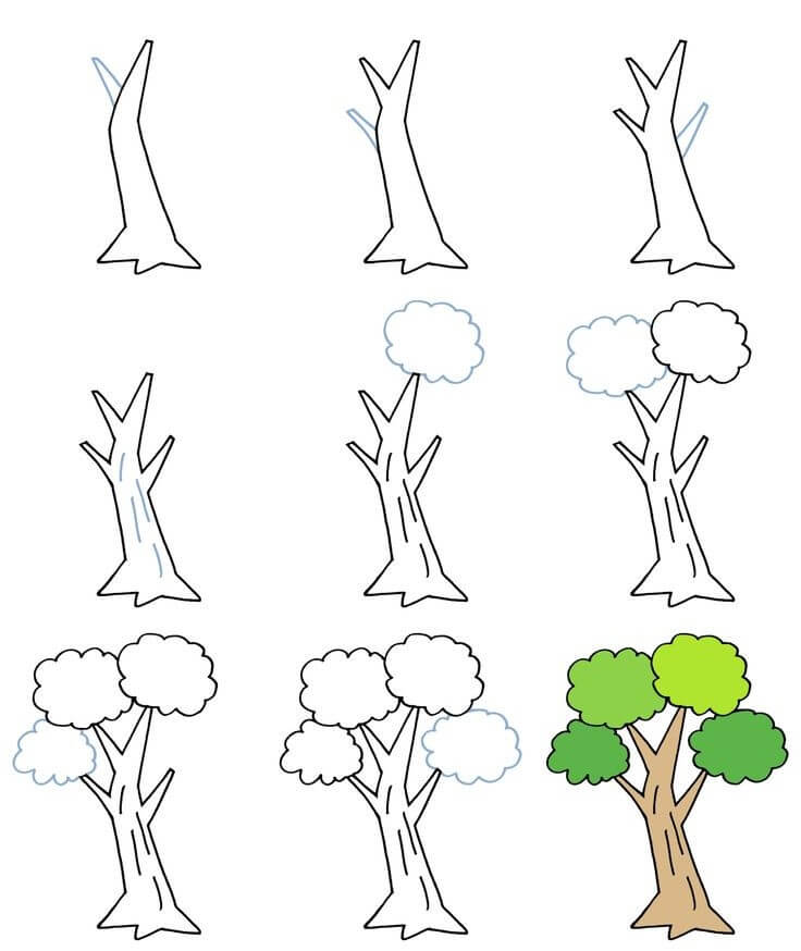Puu idea (2) piirustus