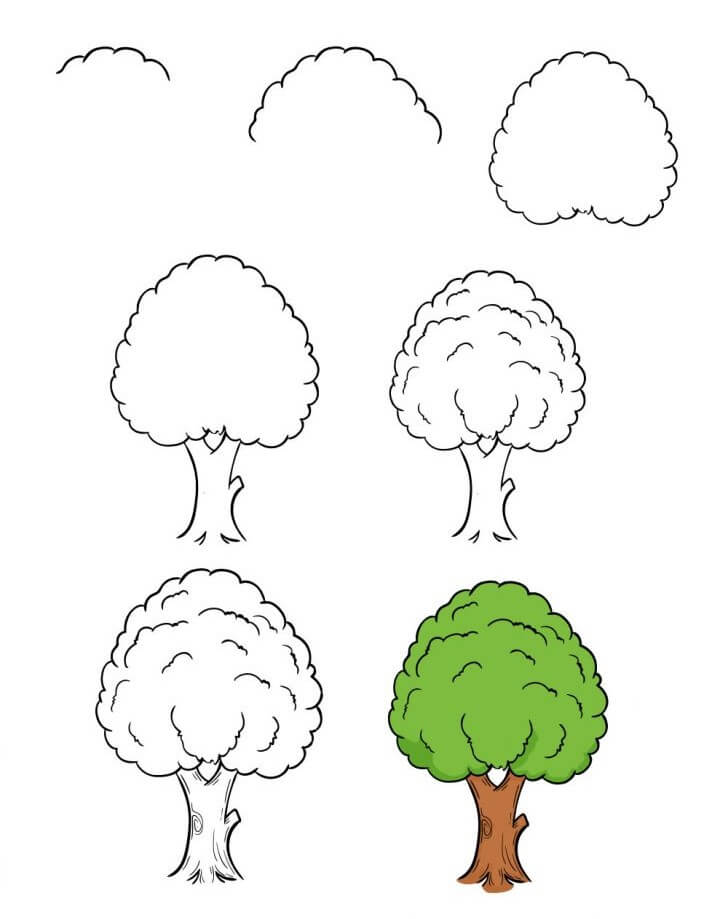 Puu idea (5) piirustus
