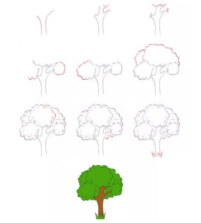 Puu idea (6) piirustus