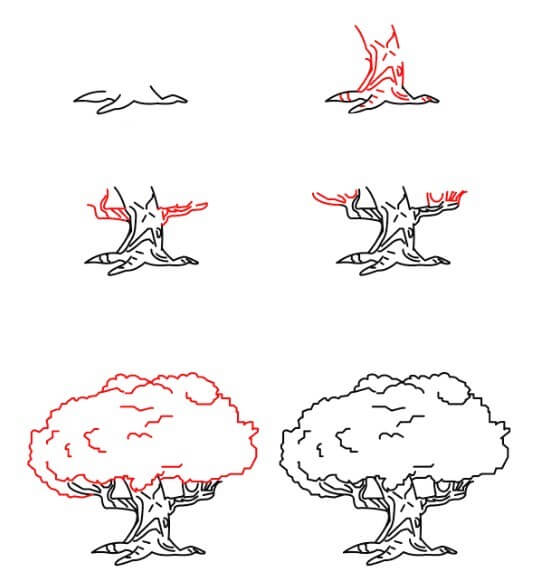 Puu idea (9) piirustus