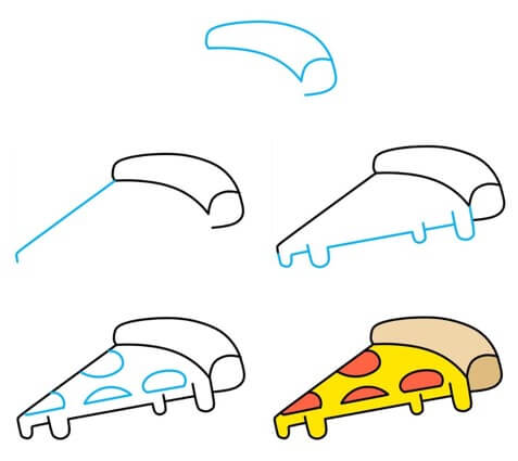 Sulatettu pizza (2) piirustus