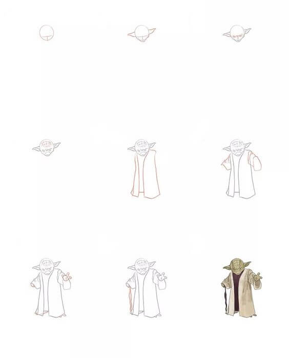 Baby yoda idea (15) piirustus