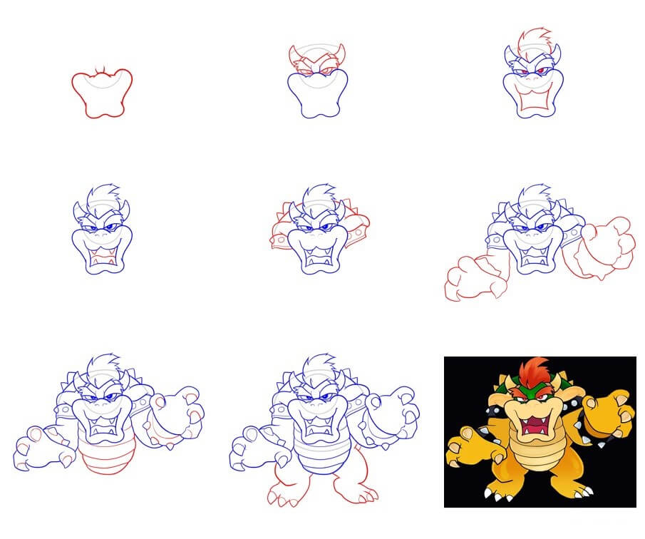 Bowser idea (13) piirustus