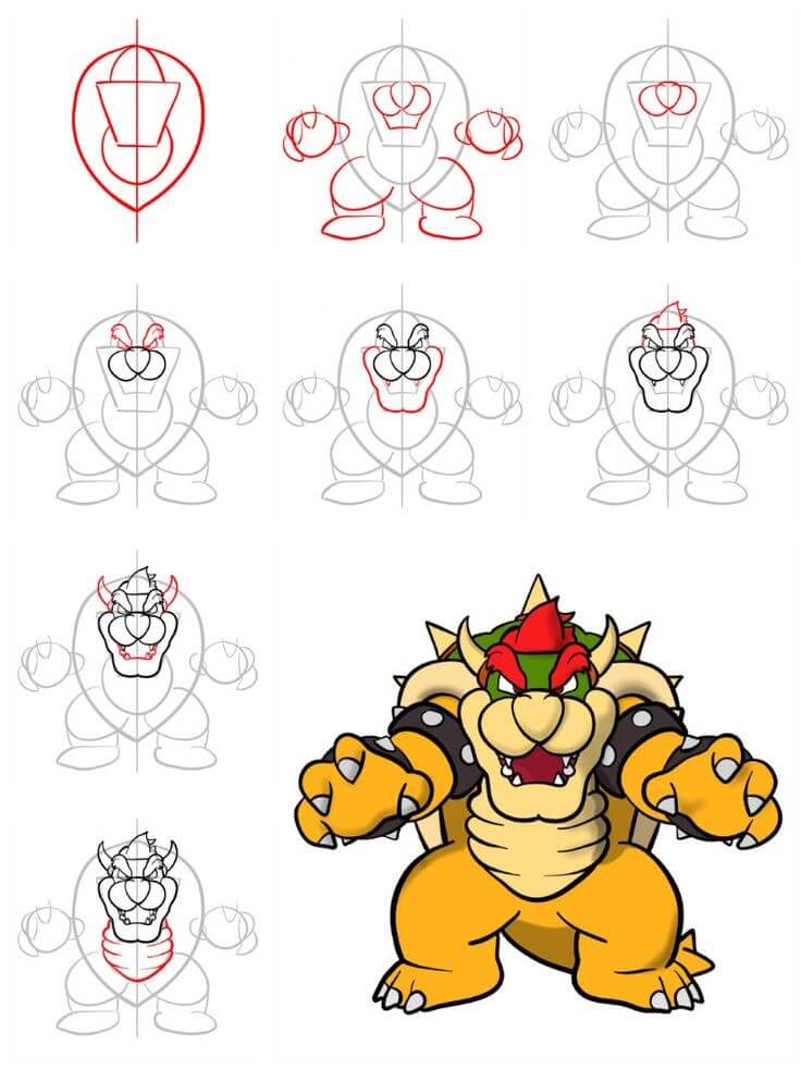 Bowser idea (2) piirustus