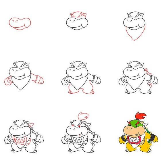 Bowser idea (4) piirustus