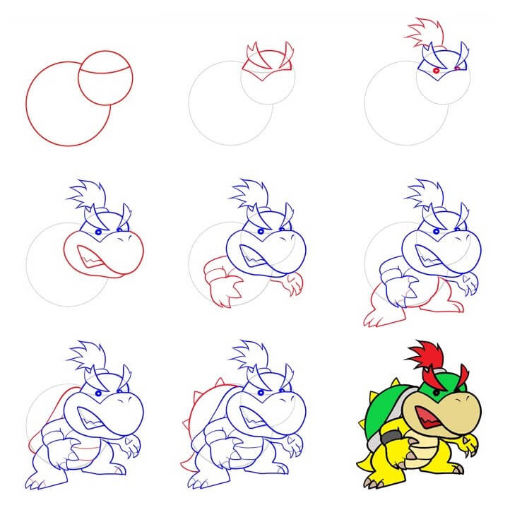 Bowser idea (8) piirustus