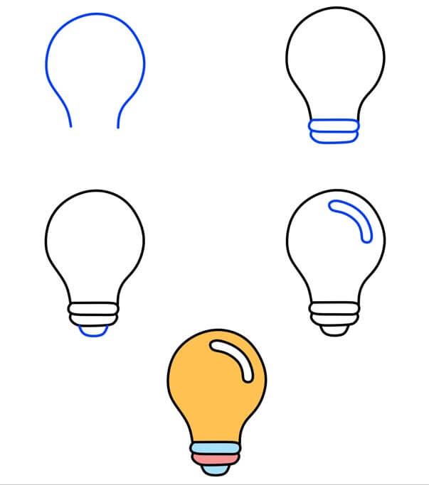 Hehkulampun idea (24) piirustus