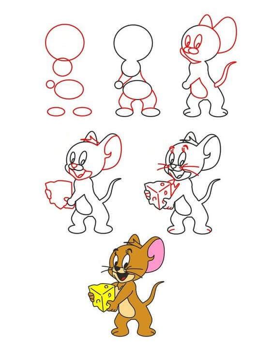Idea Jerry hiiri (16) piirustus