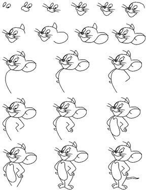 Idea Jerry hiiri (2) piirustus