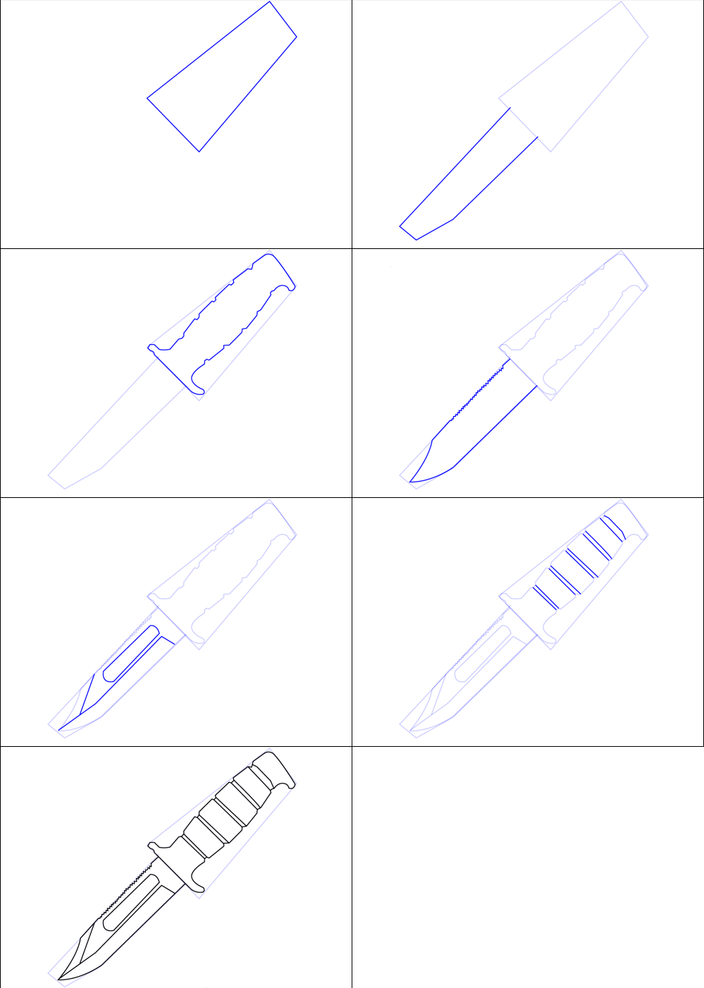 Idea veitsi pelissä (9) piirustus