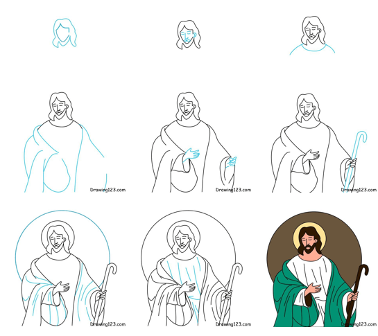 Jeesuksen ideat (5) piirustus