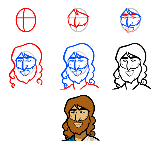 Jeesuksen ideat (8) piirustus