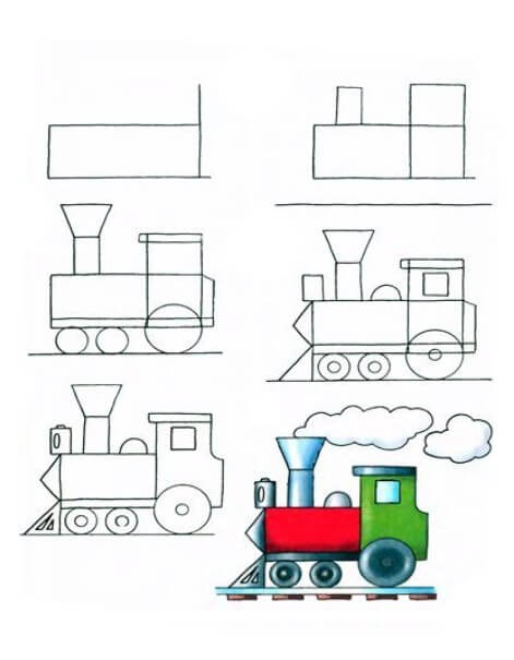 Juna-idea (3) piirustus