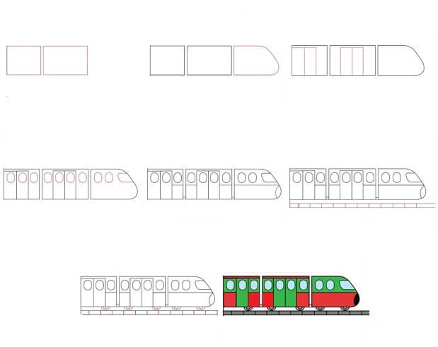 Juna-idea (40) piirustus