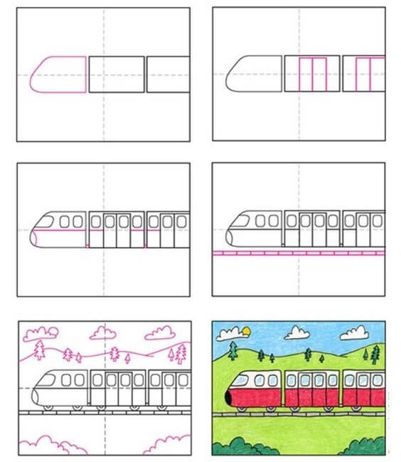 Juna-idea (5) piirustus