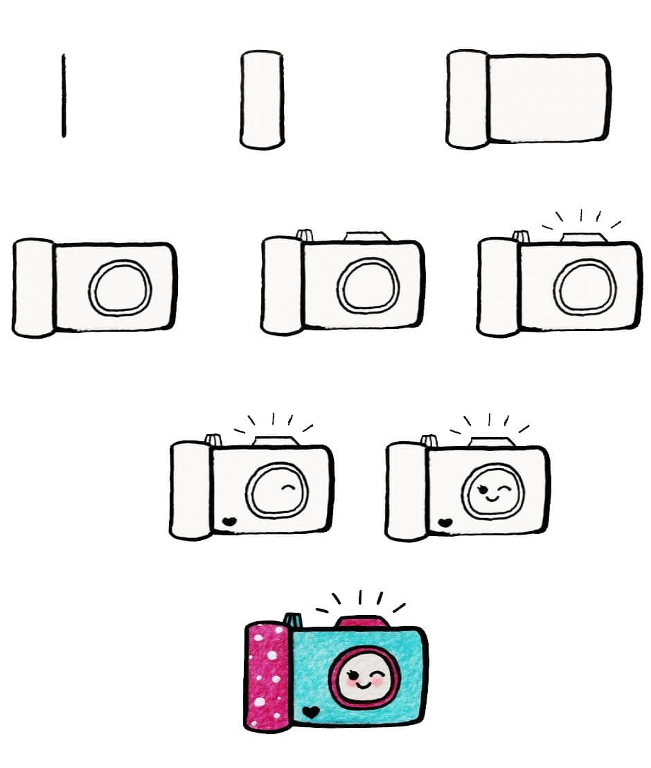 Kamera-ideoita (12) piirustus