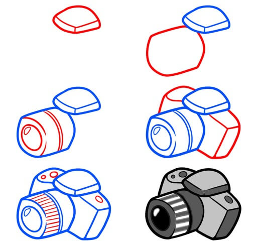 Kamera-ideoita (25) piirustus