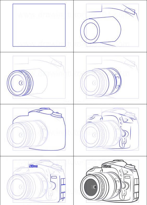 Kamera-ideoita (5) piirustus