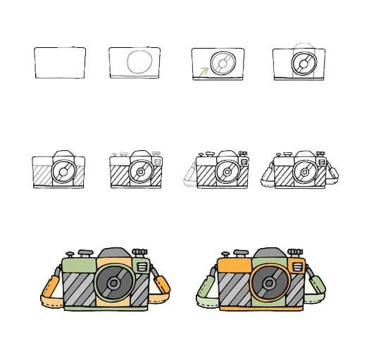 Kamera-ideoita (6) piirustus
