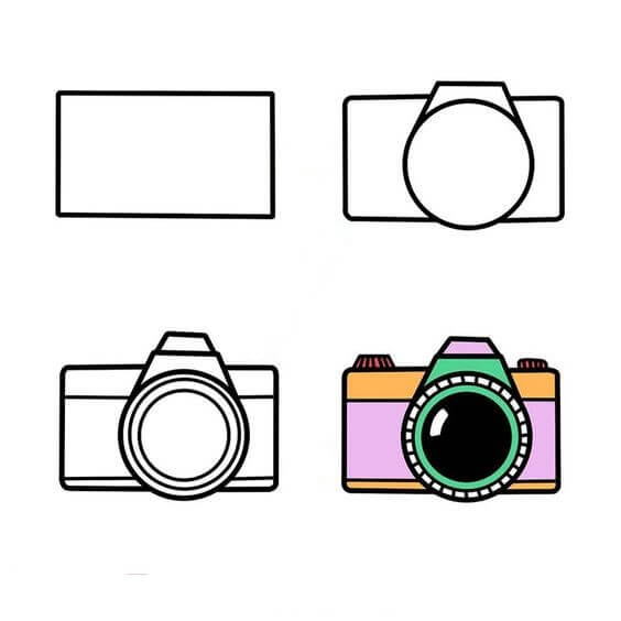 Kamera-ideoita (9) piirustus