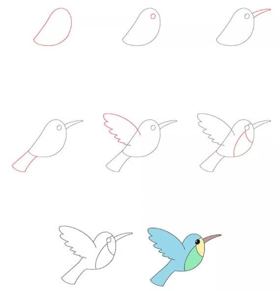 Kolibri idea (13) piirustus