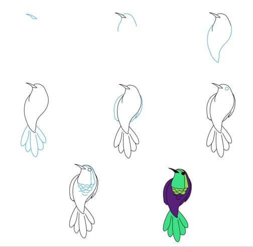 Kolibri idea (23) piirustus