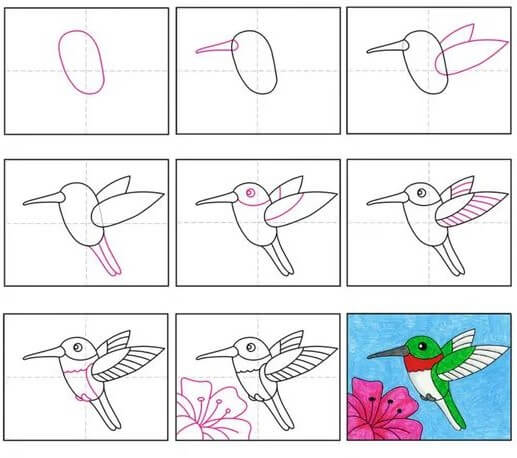 Kolibri idea (3) piirustus