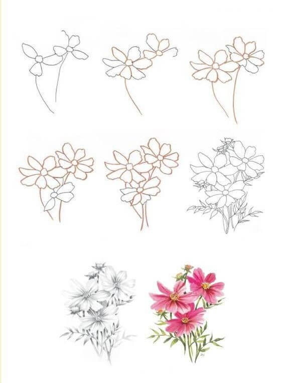 Kukka-idea (12) piirustus