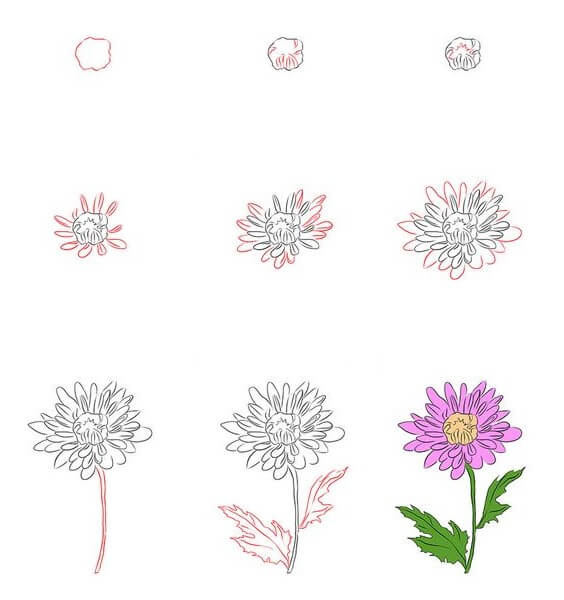 Kukka-idea (3) piirustus