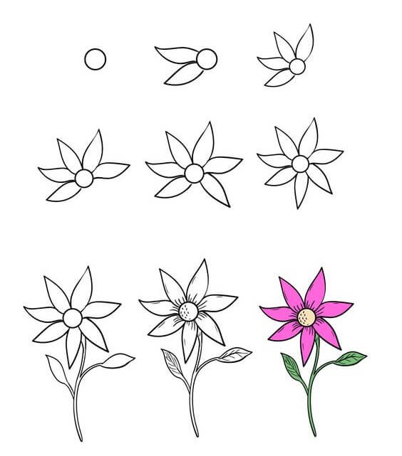 Kukka-idea (36) piirustus