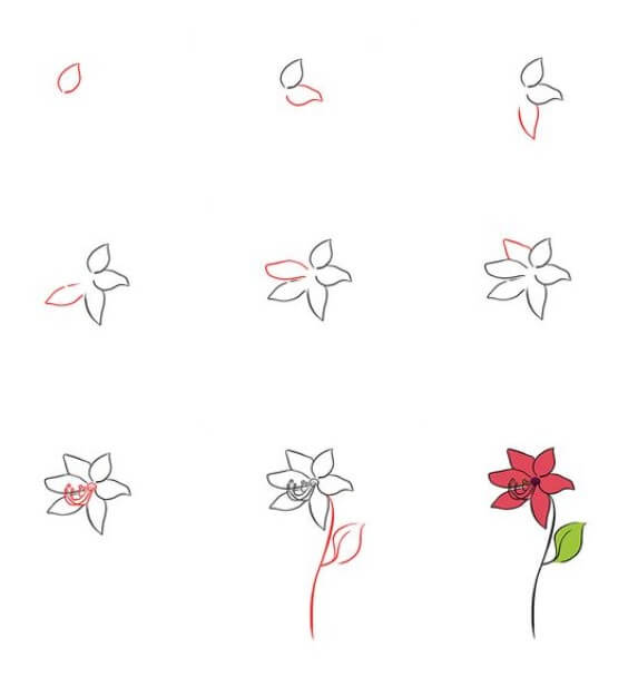Kukka-idea (4) piirustus