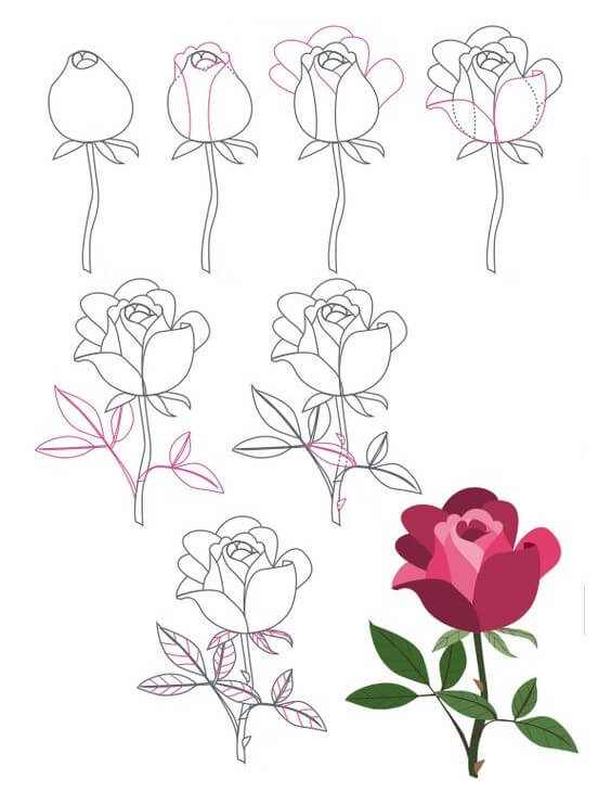 Kukka-idea (48) piirustus