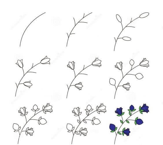 Kukka-idea (52) piirustus