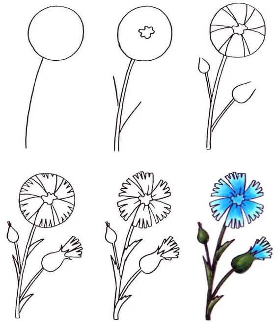 Kukka-idea (53) piirustus