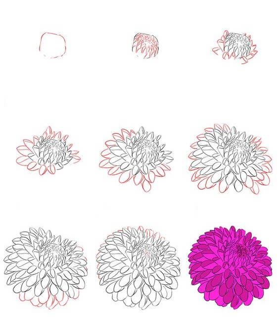 Kukka-idea (6) piirustus