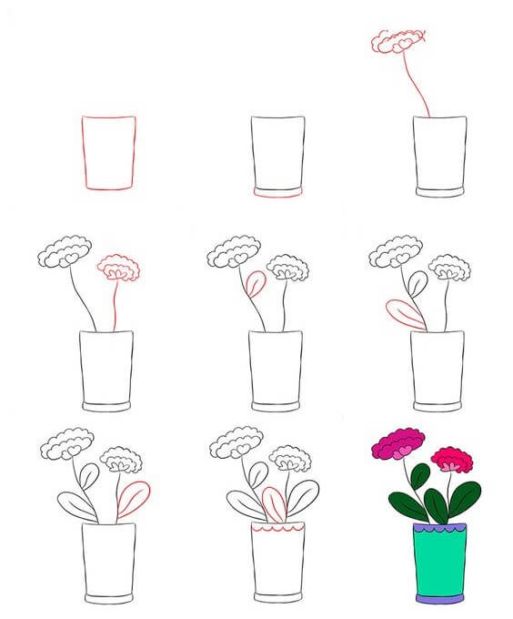 Kukka-idea (9) piirustus