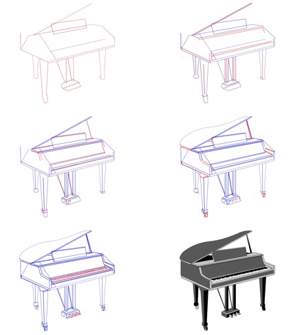 Piano idea (13) piirustus