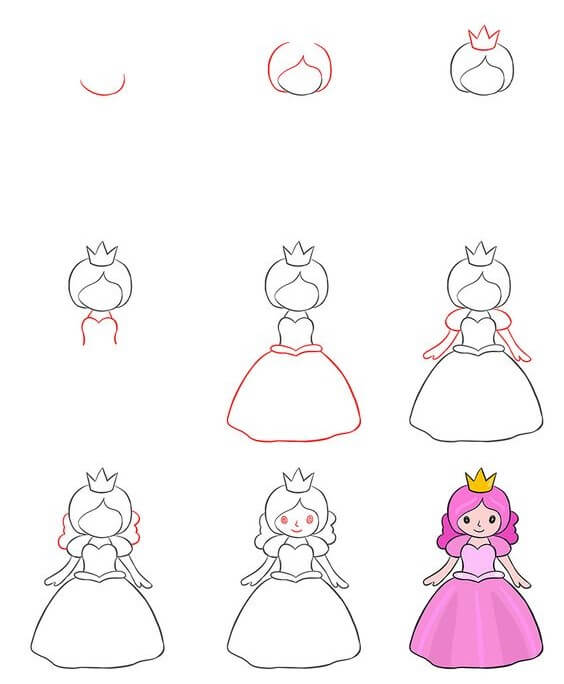 Princess Peach idea (2) piirustus