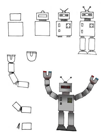 Robotti idea (12) piirustus
