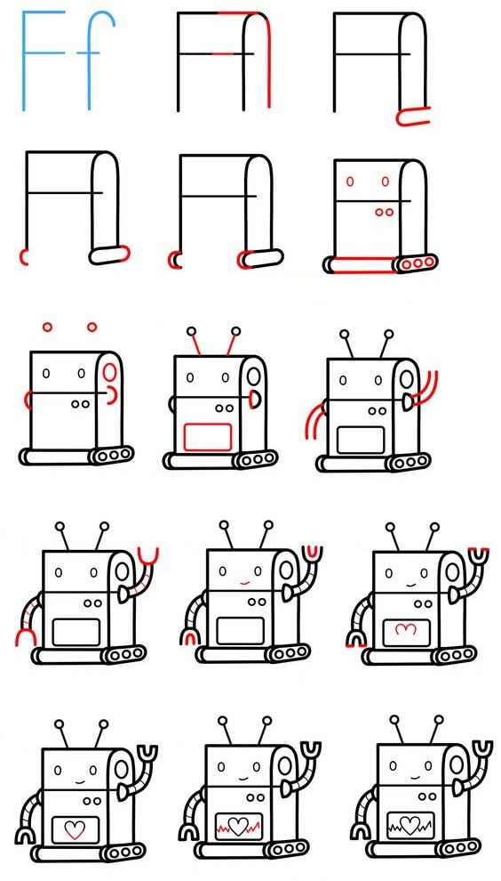 Robotti idea (17) piirustus