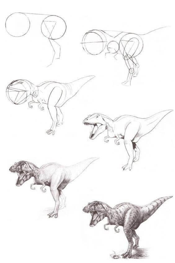 T-Rex idea (1) piirustus