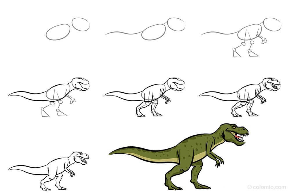 T-Rex idea (16) piirustus