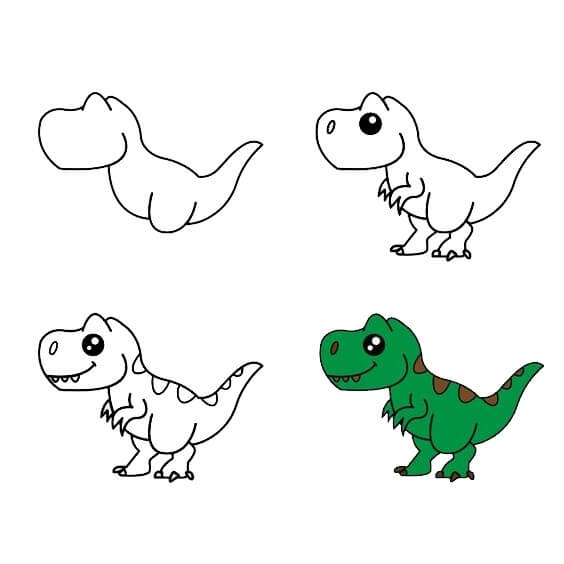 T-Rex idea (7) piirustus