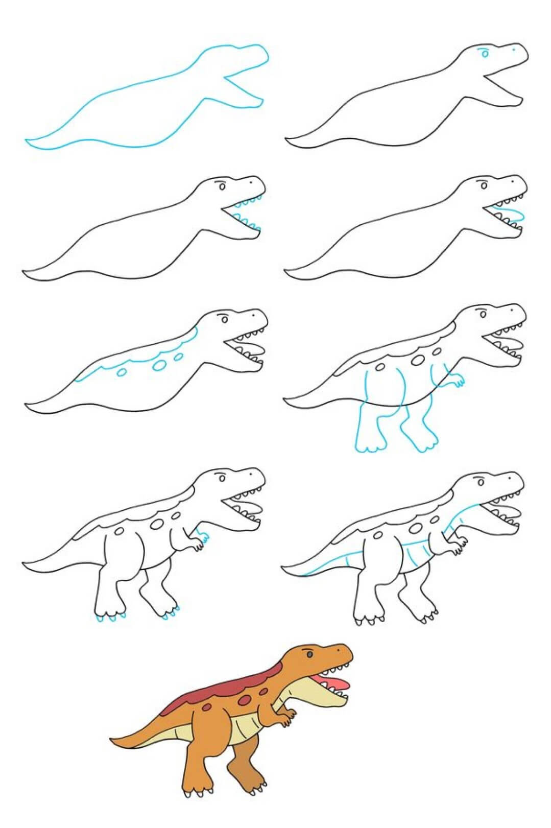 T-Rex idea (9) piirustus