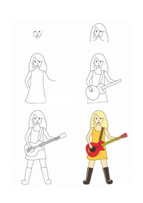 Taylor Swift ideoita (2) piirustus
