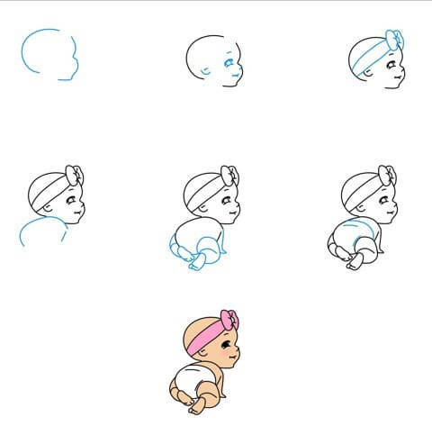 Vauvan idea (14) piirustus