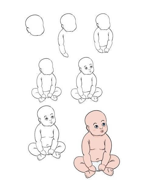 Vauvan idea (3) piirustus